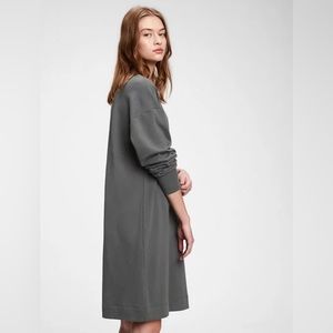 NWT GAP Sweatshirt Dress - Charcoal